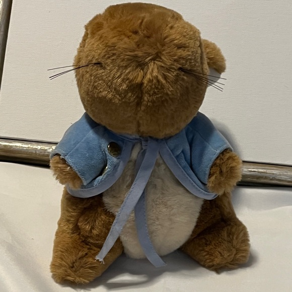 Vintage Eden Peter Rabbit  7”  Bunny Plush Toy Brown Fur Stuffed Animal Easter - Picture 4 of 8